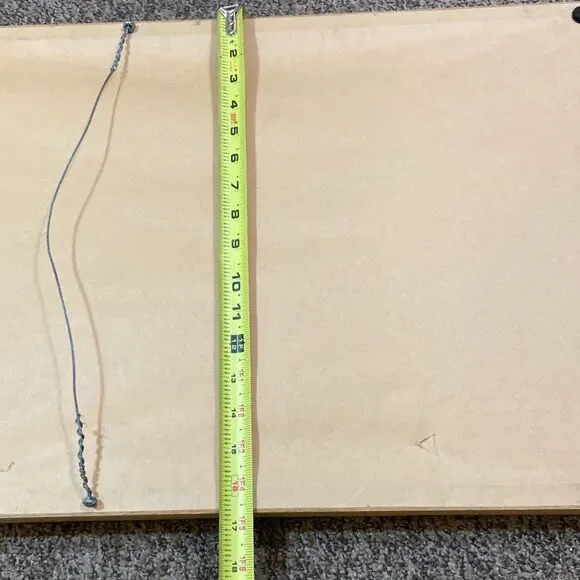 Mountain Landscape Painting with Bamboo Frame Size Approximately 17X26” - Picture 9 of 12